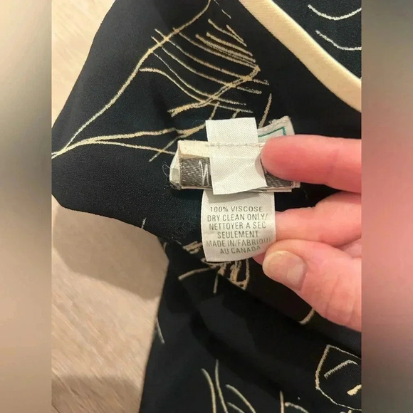 VINTAGE PAT MCDONAGH Midi Dress / Size 8 / - Picture 6 of 6